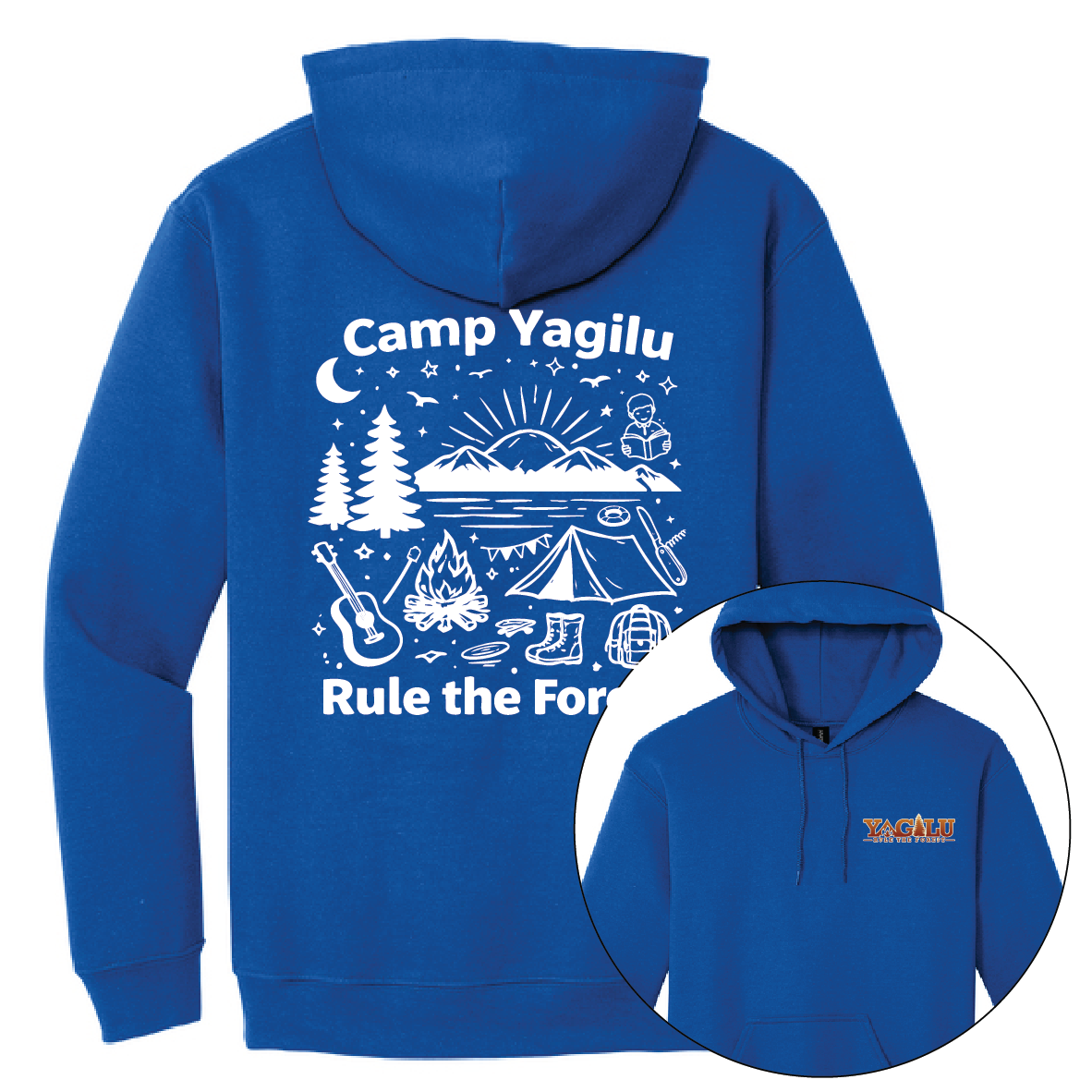 YAGILU RULE THE FOREST HOODIE