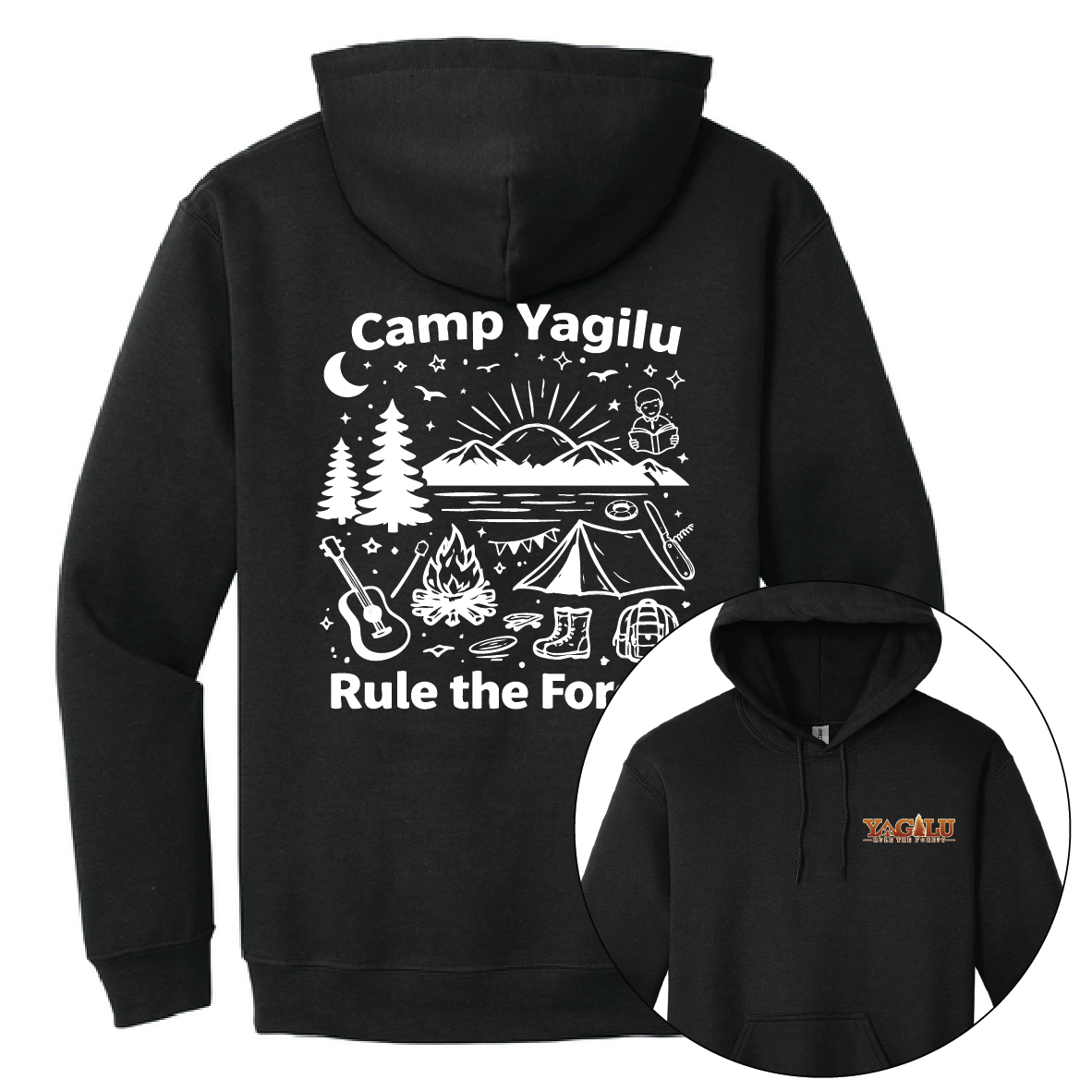 YAGILU RULE THE FOREST HOODIE